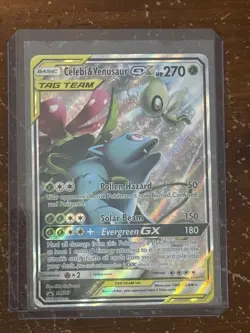 Celebi & Venusaur GX Pokemon • Promo • SM167 Sun & Moon Promo - Image 1
