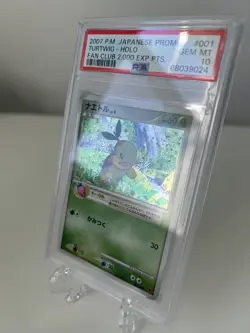 2007 Pokemon Turtwig Holo Promo Fan Club #001 PSA 10 - Image 2