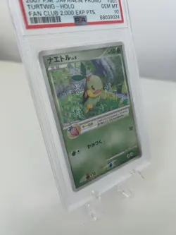 2007 Pokemon Turtwig Holo Promo Fan Club #001 PSA 10 - Image 4