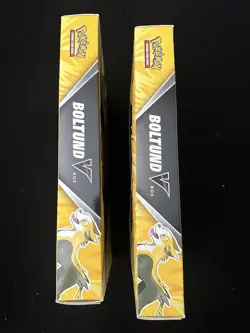 Pokemon Boltund V Box Collection Evolving Skies Fusion Brilliant Lot x2 - Image 3