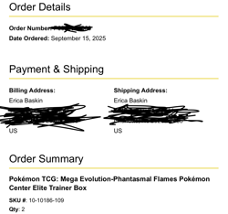 Pokemon TCG Phantasmal Flames Pokemon Center ETB PRESALE (November 14th Release) - Image 2