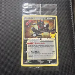 Pokemon TCG Greninja Gold Star SWSH144 - Celebrations Black Star Promo - Sealed - Image 1