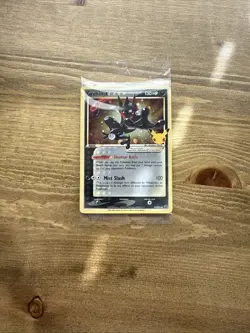 *SEALED * Pokemon TCG ~ Greninja SWSH144 Gold Star Celebrations Black Star Promo - Image 1