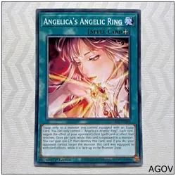 Angelica's Angelic Ring - AGOV-EN065 - Common 1st Edition Yugioh - Image 1