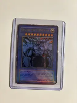 Yu-Gi-Oh 2003 Slifer GBI-001, Obelisk GBI-002, And Ra GBI-003 Secret Rare Promos - Image 3