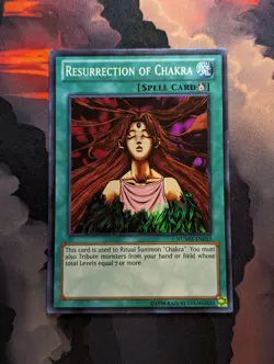Resurrection Of Chakra - Super Rare NUMH-EN053 Unlimited Edition YUGIOH - VLP - Image 1