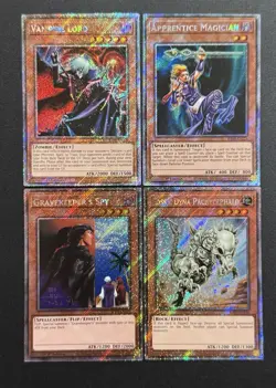 2025 YUGIOH RA04 1ST ED PLATINUM SECRET RARE VAMPIRE LORD NM BONUS SET 💫 - Image 1