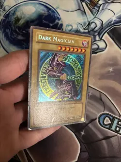 (24) Yu-Gi-Oh! Dark Magician BPT-001 Secret Rare Played Vintage HP - Image 3