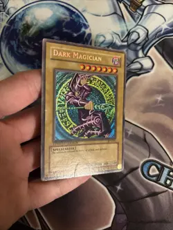 (24) Yu-Gi-Oh! Dark Magician BPT-001 Secret Rare Played Vintage HP - Image 4