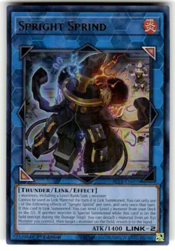 Yugioh Spright Sprind BLTR-EN095 Ultra Rare 1st Ed NM - Image 1