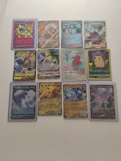 Pokemon Full Art/Promo/Octillery Full Art/Lycanroc Ex/Pikachu Celebrations Cards - Image 1