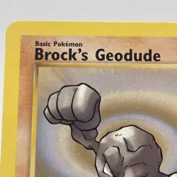Brock's Geodude 66/132 - Gym Heroes - Pokemon Card LP - Image 2