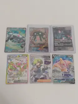Pokemon Garbodor Illustration Rare/Flutter Mane Promo/Full Art Holo Cards - Image 1