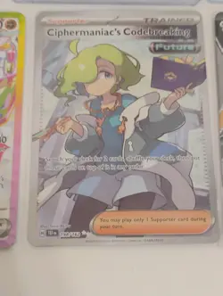 Pokemon Garbodor Illustration Rare/Flutter Mane Promo/Full Art Holo Cards - Image 3