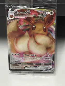 Pokemon SEALED Eevee VMAX SWSH087 SWSH: Sword & Shield Promo Cards Holo - Image 1