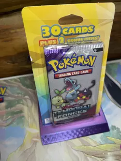 Pokemon Blister Pack Sealed - Temporal Forces Funpack -Random Funpk - Extra Card - Image 2