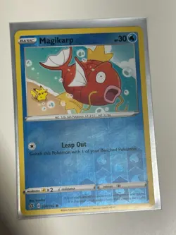 Magikarp 039/192 Reverse Holo Ft. Pikachu Rebel Clash Pokemon Card - Image 5