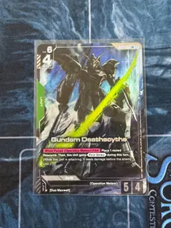 Gundam Card Game - Gundam Deathscythe - LR+ Alt Art GD01-025 English - Image 1
