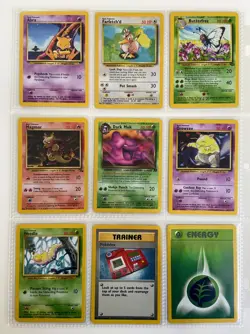 Pokemon Card Binder Collection - Vintage Card Lot | 1999-2000 WOTC Rare/Uncommon - Image 1
