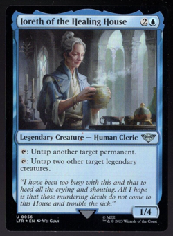 Ioreth of the Healing House 0056 Uncommon Foil Lord of the Rings MTG Near Mint - Image 1