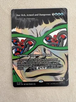 Doc Ock, Armed and Dangerous Borderless MTG Marvel's Spider-Man Non-Foil - Image 1