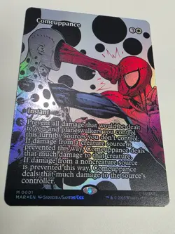 MTG Comeuppance Full Art Foil Spider-Man #001 - Image 1