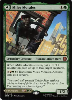 Miles Morales M Marvel's Spider-Man 108 NM Normal MTG - Image 1