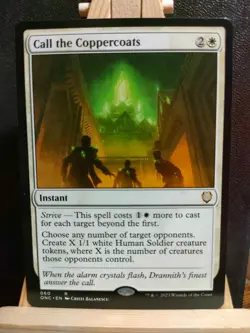 Call the Coppercoats - Phyrexia: All will be One - Rare - NM (see pics) MTG - Image 1
