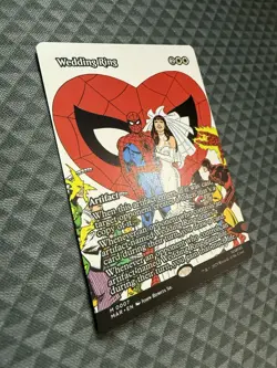 MTG Wedding Ring #0007 Borderless Mythic Marvel Eternal-Legal (MAR) - Image 2