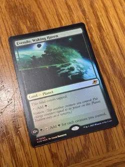 Evendo, Waking Haven - MTG Edge of Eternities - NM Foil - Image 1