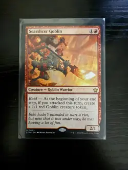 Searslicer Goblin - Near Mint - Foundations - Magic the Gathering - Image 1