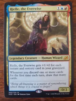 Rielle, the Everwise Ikoria: Lair of Behemoths NM Regular - Image 1