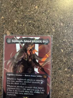 Sephiroth, Fabled SOLDIER (Borderless) (Surge Foil) Final Fantasy Foil - Image 4