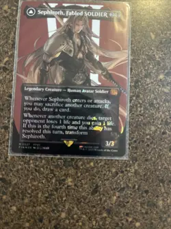 Sephiroth, Fabled SOLDIER (Borderless) (Surge Foil) Final Fantasy Foil - Image 5