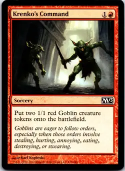 Krenko's Command 139 - MTG - Red - Magic Core Set 2013 - NM - Image 1