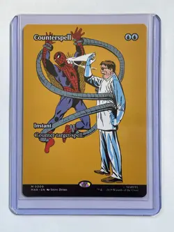 Counterspell (Borderless) Marvel Spider-Man Magic The Gathering MTG - Image 1