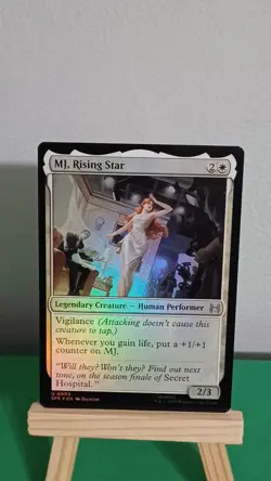 2025 Marvel's Magic The Gathering MTG U 0003 MJ Rising Star Foil - Image 1
