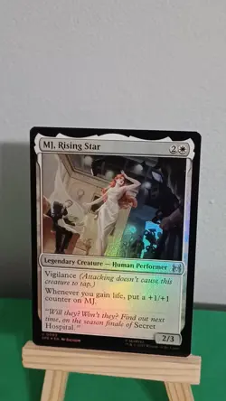 2025 Marvel's Magic The Gathering MTG U 0003 MJ Rising Star Foil - Image 2