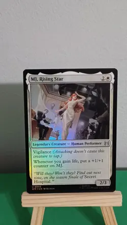 2025 Marvel's Magic The Gathering MTG U 0003 MJ Rising Star Foil - Image 3