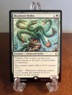 MTG Mossborn Hydra Foundations FDN 337 Regular NM Magic The Gathering - Image 1