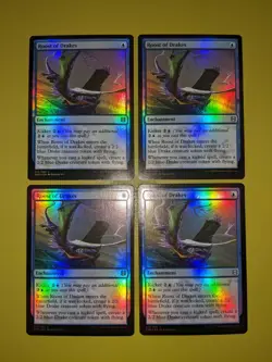 FOIL Roost of Drakes x4 Zendikar Rising 4x Magic the Gathering MTG - Image 1