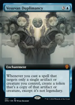Vesuvan Duplimancy (Extended Art) Dominaria United - Near Mint - Image 1