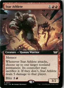 Star Athlete (Extended Art) 057 NM MTG Duskmourn Magic - Image 1