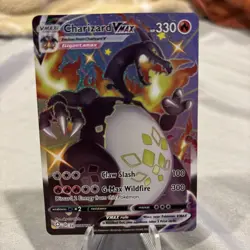 Pokemon TCG Charizard VMAX Holo Ultra Rare Card SV107/SV122 Shining Fates - Image 2