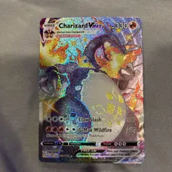 Pokemon TCG Charizard VMAX Holo Ultra Rare Card SV107/SV122 Shining Fates - Image 3