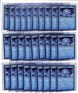 (28) Lot 2025 Pokemon Cryogonal Holiday Advent Calender Snowflake Stamp #047/191 - Image 1