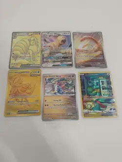 Pokemon Walking Wake Gold Rare/Best Buy Promo/Illustration Rare/Full Art Cards - Image 1