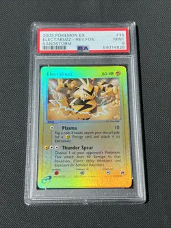 Electabuzz Ex Sandstorm POP 11 Pokemon 2003 Psa 9 Mint - Image 1