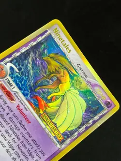 Pokemon Ninetales Delta Species 8/101 EX Dragon Frontiers Reverse Holo 2005 NM - Image 3