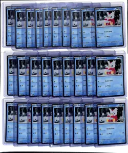 (28) Lot 2025 Pokemon Delibird Holiday Advent Calender Snowflake Stamp #046/193 - Image 1